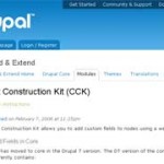 Модуль CCK для Drupal (видеокурс) Модуль CCK для Drupal (видеокурс)