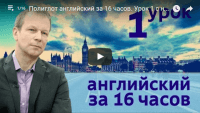 Полиглот. Английский язык за 16 часов (16 видеоуроков) Полиглот. Английский язык за 16 часов (16 видеоуроков)