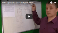 Отправка файлов подписчикам (видеоурок) Отправка файлов подписчикам (видеоурок)