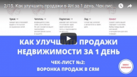 Воронка продаж в CRM (видеоурок) Воронка продаж в CRM (видеоурок)