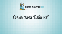Схема света Бабочка (урок фотосъемки) Схема света Бабочка (урок фотосъемки)