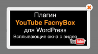 YouTube FancyBox — всплывающие окна с видео (урок WordPress) YouTube FancyBox — всплывающие окна с видео (урок WordPress)