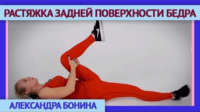 Растяжка задней поверхности бедра (урок ЛФК) Растяжка задней поверхности бедра (урок ЛФК)
