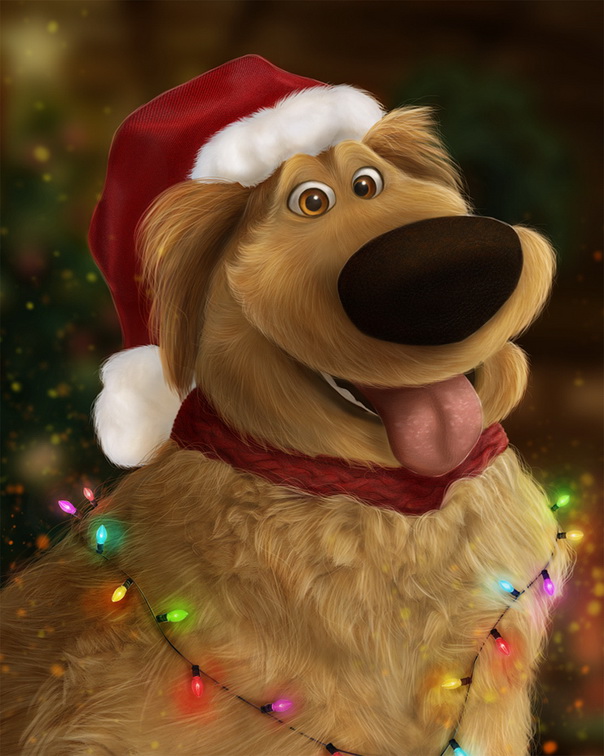 Рождественская собачка