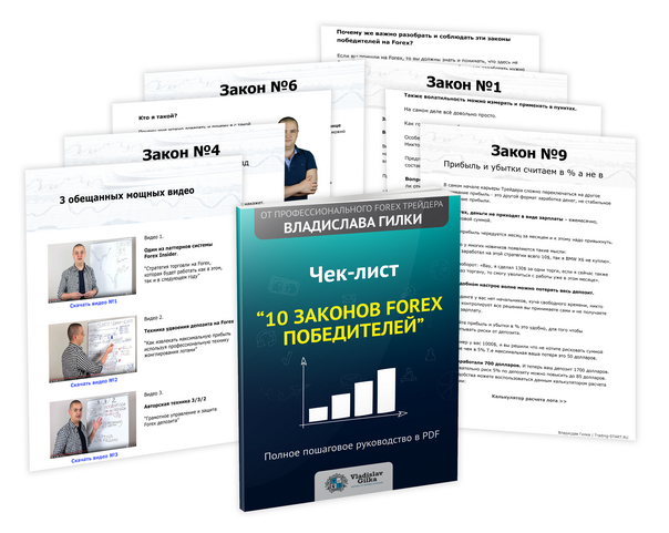 Мастер-класс + PDF чек-лист - 10 законов Forex победителей