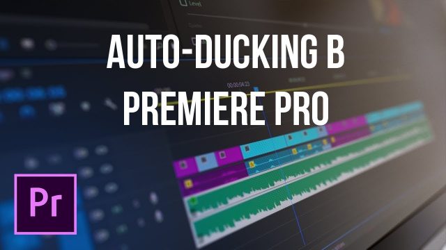 Auto-Ducking в Premiere Pro